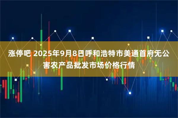 涨停吧 2025年9月8日呼和浩特市美通首府无公害农产品批发市场价格行情