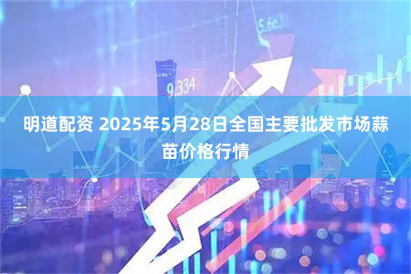 明道配资 2025年5月28日全国主要批发市场蒜苗价格行情